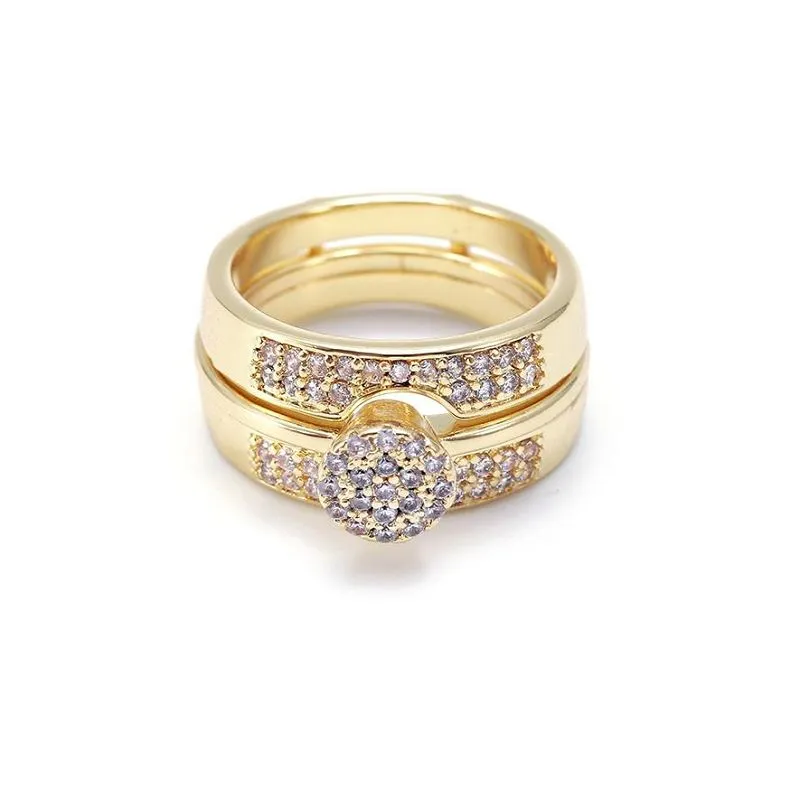 Squisito set di anelli impilabili