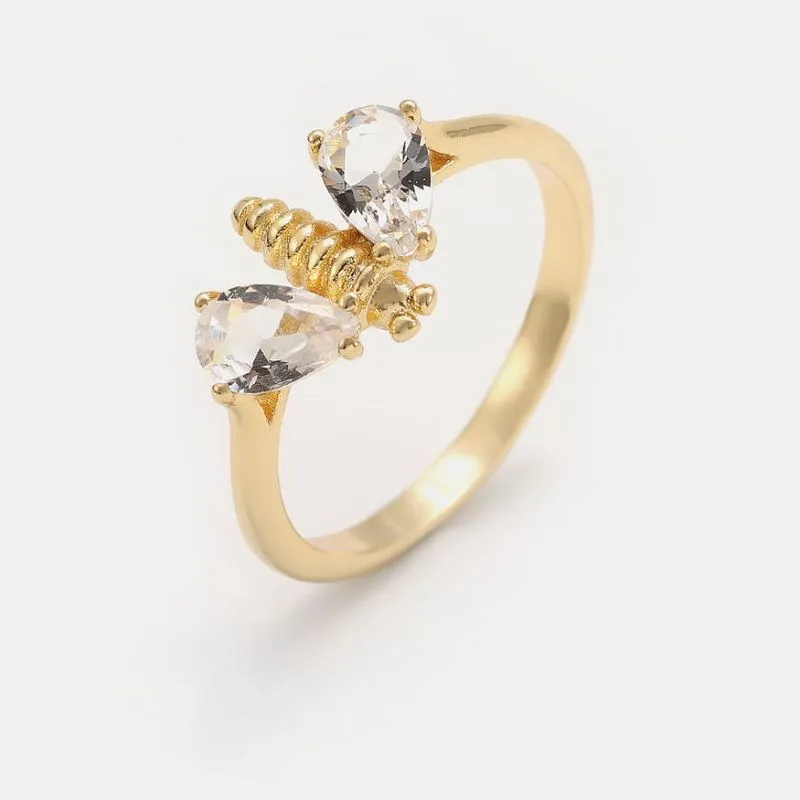 Anello animale ape carino alla moda