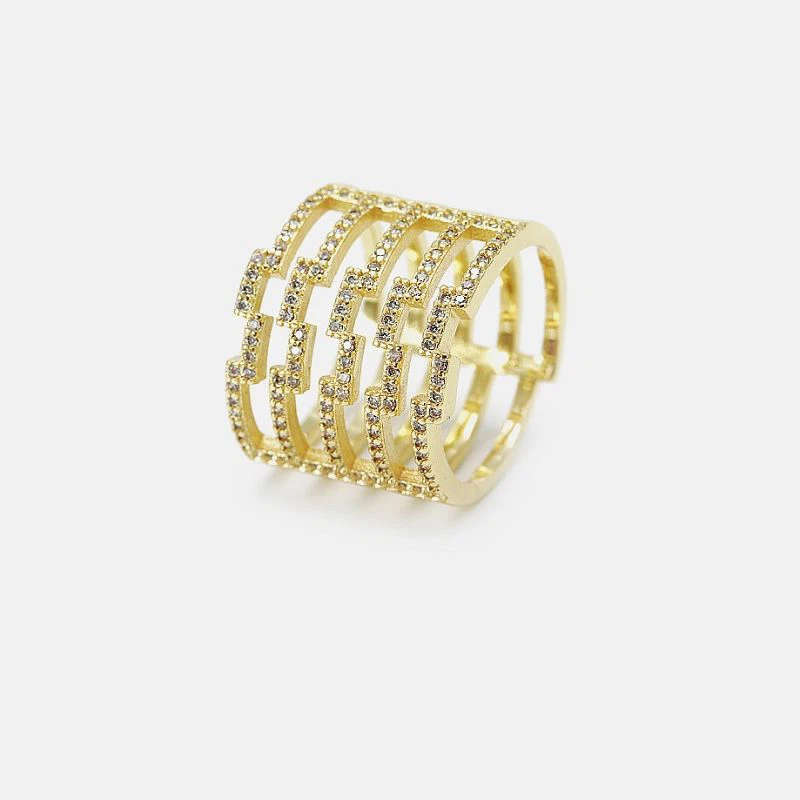 Anello animale farfalla placcato oro