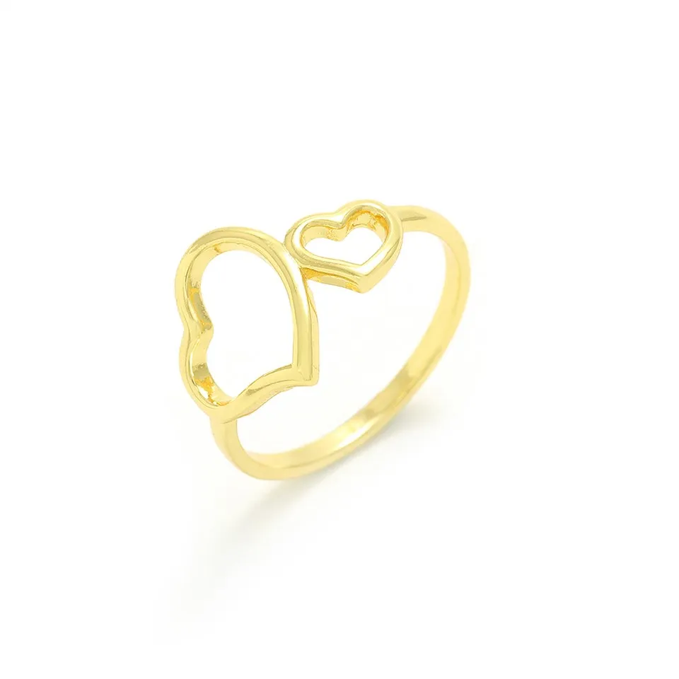 Anello cuore semplice in argento