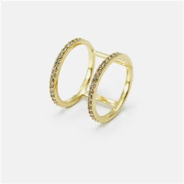 Anello moda donna placcato oro